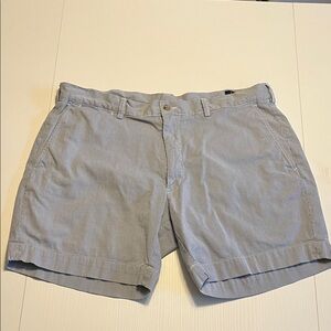 Polo by Ralph Lauren Blue and White Chino Shorts
